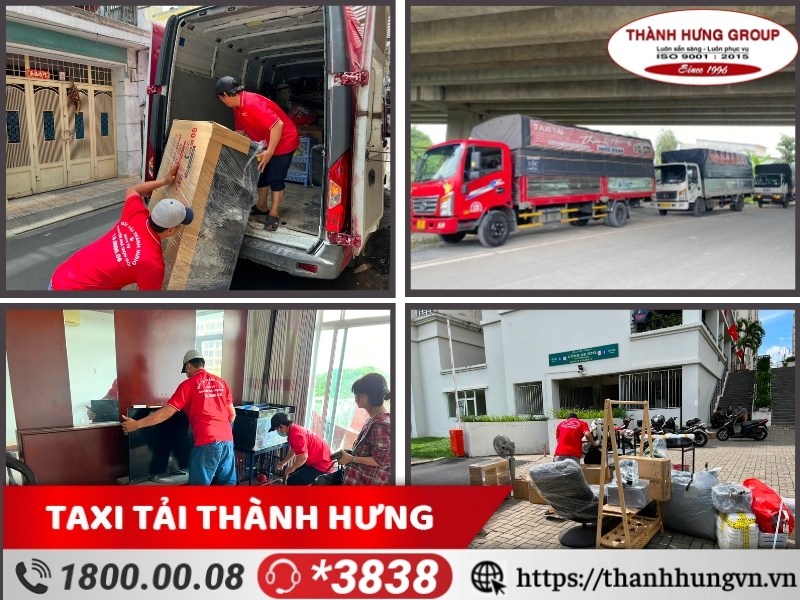 Các gói dịch vụ tại Taxi tải Thành Hưng