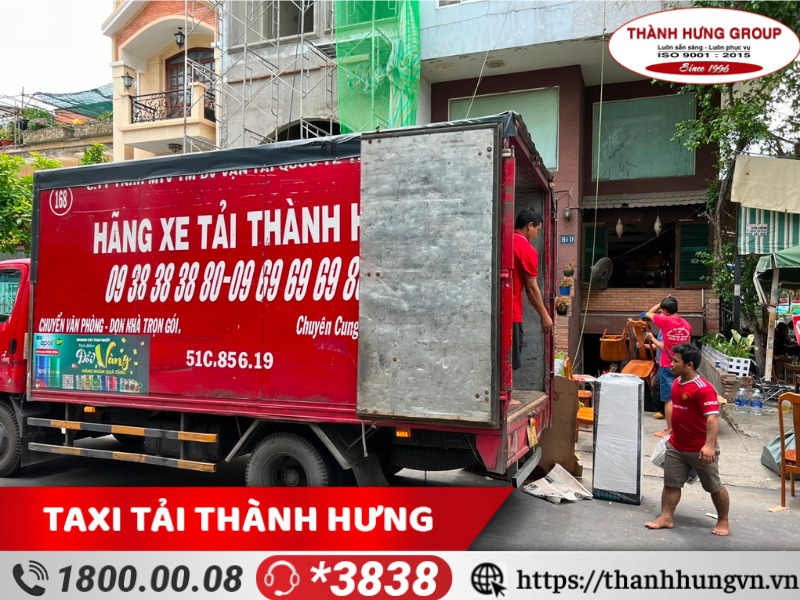 Thành Hưng - Dịch vụ cho thuê xe tải chuyển nhà, chở hàng kèm bốc xếp uy tín, chuyên nghiệp