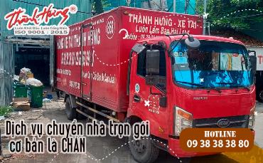 Dịch vụ chuyển nhà trọn gói cơ bản là CHÁN